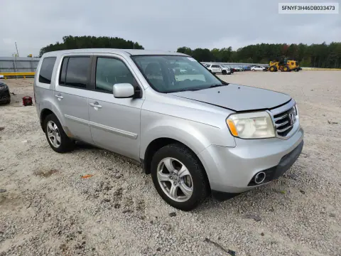 2013 Honda Pilot Ex VIN 5FNYF3H46DB033473 фото 4