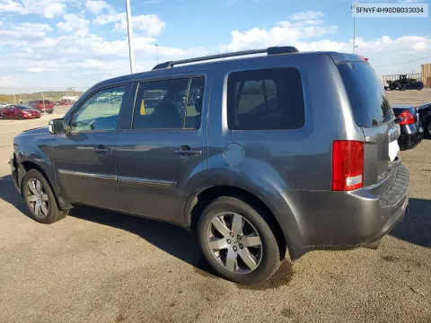 2013 Honda Pilot Touring VIN 5FNYF4H90DB033034 фото 2