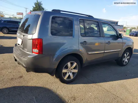 2013 Honda Pilot Touring VIN 5FNYF4H90DB033034 фото 3