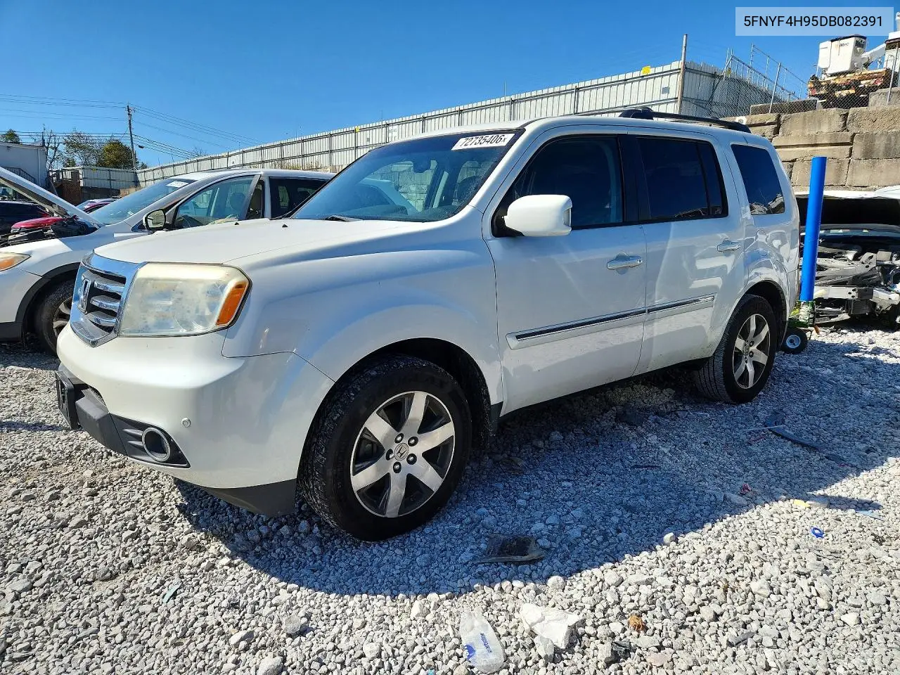 5FNYF4H95DB082391 Honda Pilot 2013 — повреждение Механические повреждения, фото до ремонта