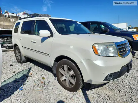 5FNYF4H95DB082391 — 2013 Honda Pilot, фото 4 с аукциона Copart, Механические повреждения
