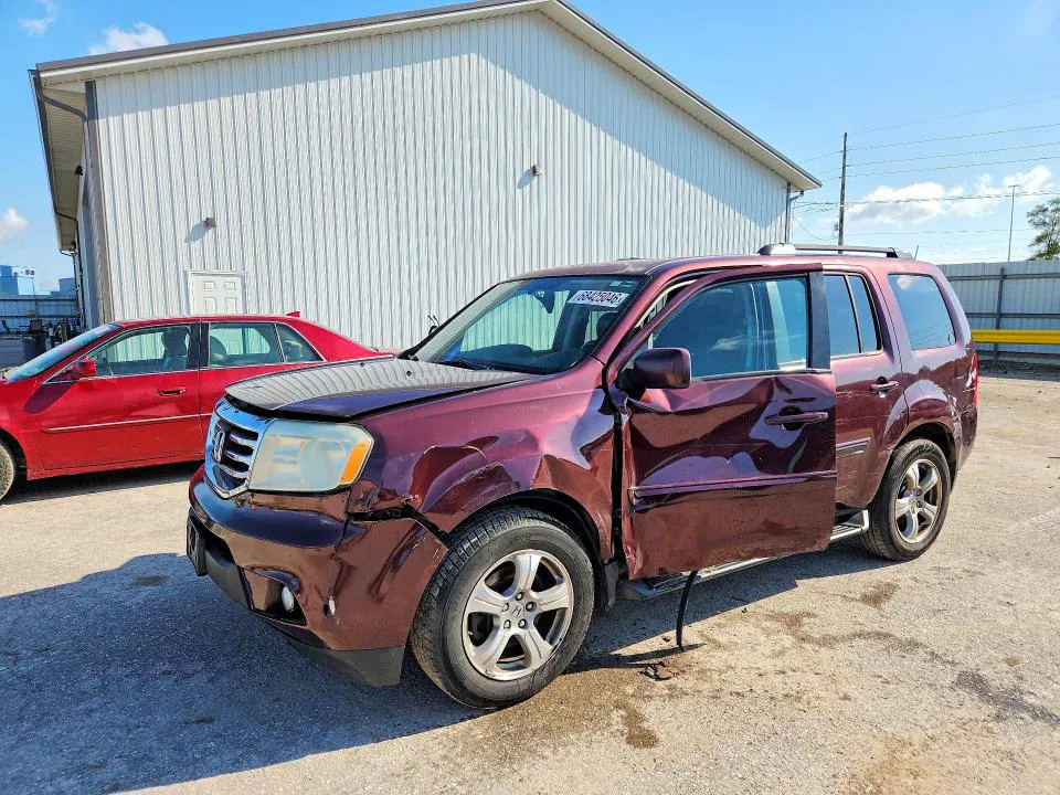 2014 HONDA PILOT VIN 5FNYF4H5XEB022539 фото 1