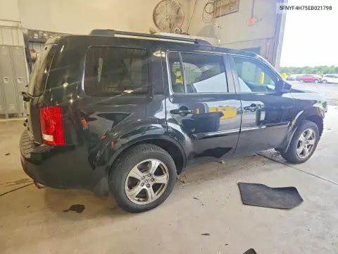 2014 Honda Pilot Exln VIN 5FNYF4H75EB021798 фото 3