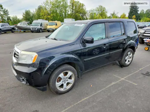 5FNYF4H5XEB049773 — 2014 Honda Pilot, Задняя часть, фото до ремонта