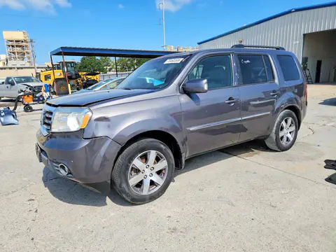 5FNYF3H90EB021901 — 2014 Honda Pilot, Передняя часть, фото до ремонта