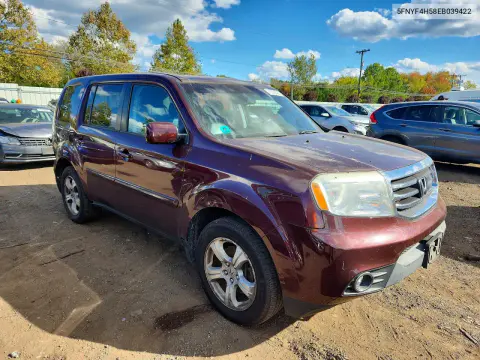 2014 Honda Pilot Exl VIN 5FNYF4H58EB039422 фото 4