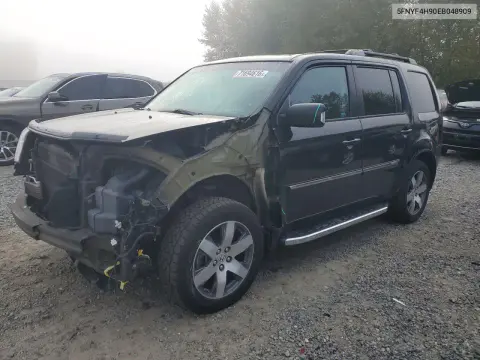 5FNYF4H90EB048909 — 2014 Honda Pilot, Передняя часть, фото до ремонта
