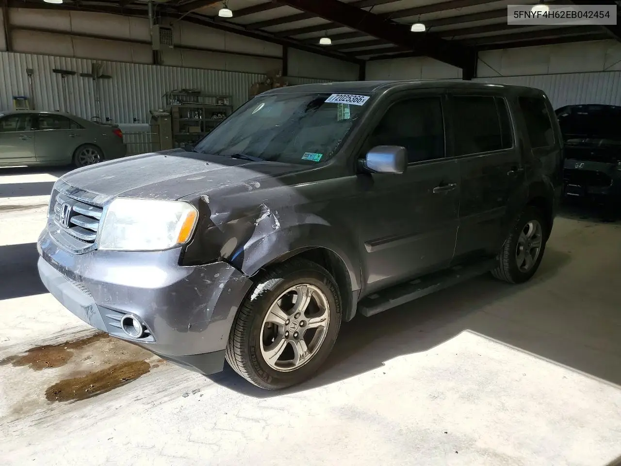 2014 Honda Pilot Exl VIN 5FNYF4H62EB042454 фото 1