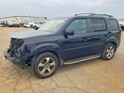 5FNYF4H58FB020015 — 2015 Honda Pilot, Передняя часть (Front End), фото до ремонта
