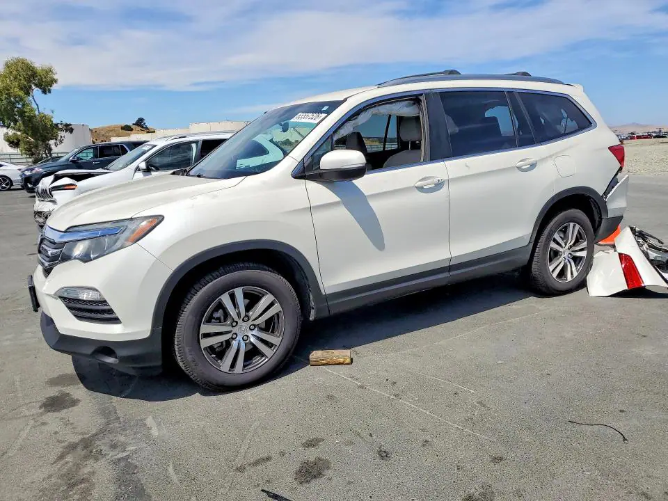 5FNYF5H38GB035426 Honda Pilot 2016 — повреждение Задняя часть, фото до ремонта