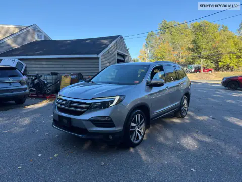 2016 Honda Pilot Elite VIN 5FNYF6H07GB018189 фото 2