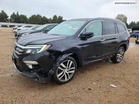 5FNYF6H90GB107617 — 2016 Honda Pilot, Сторона, фото до ремонта