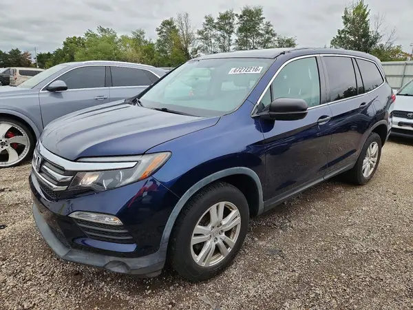 5FNYF6H12HB083719 — 2017 Honda Pilot, Боковая часть (Side), фото до ремонта