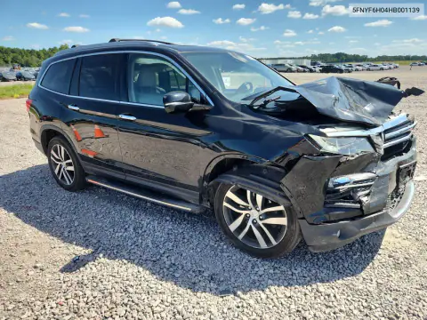 2017 Honda Pilot Elite VIN 5FNYF6H04HB001139 фото 4
