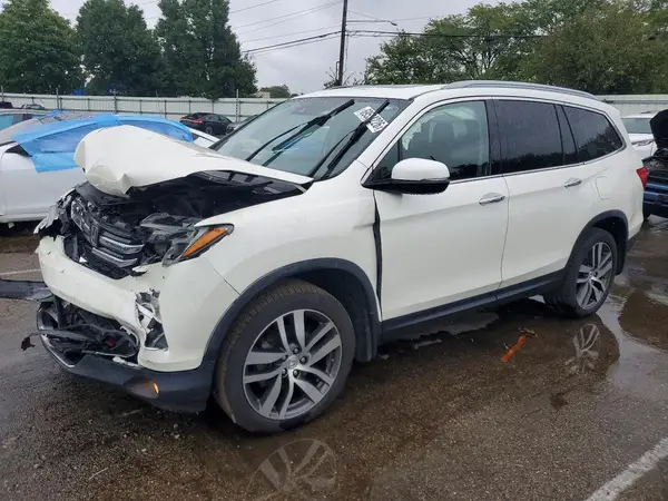 5FNYF6H95HB017929 — 2017 Honda Pilot, Передняя часть (Front End), фото до ремонта