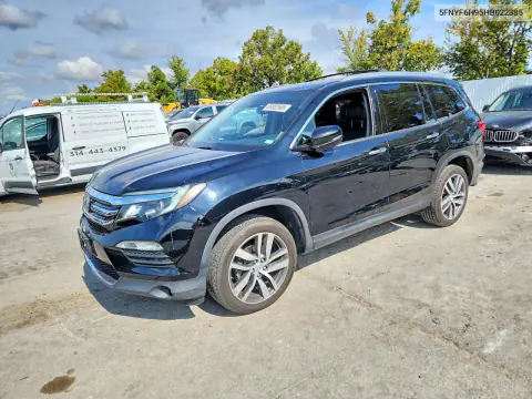 5FNYF6H95HB022385 — 2017 Honda Pilot, Сторона, фото до ремонта