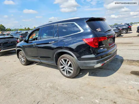 2017 Honda Pilot Touring VIN 5FNYF6H95HB022385 фото 2