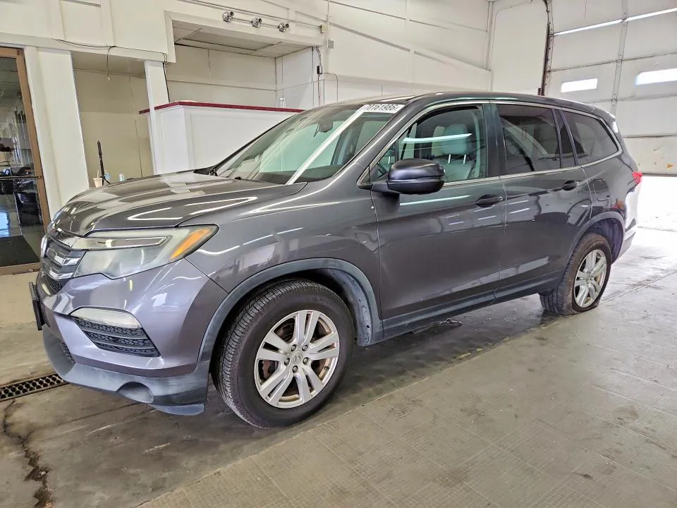 2017 Honda Pilot VIN 5FNYF6H13HB002100 фото 1