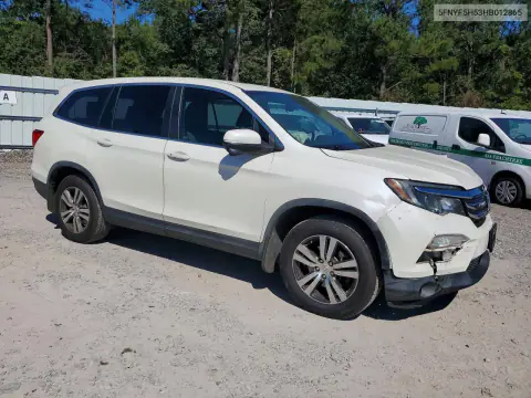 2017 Honda Pilot Exl VIN 5FNYF5H53HB012865 фото 4