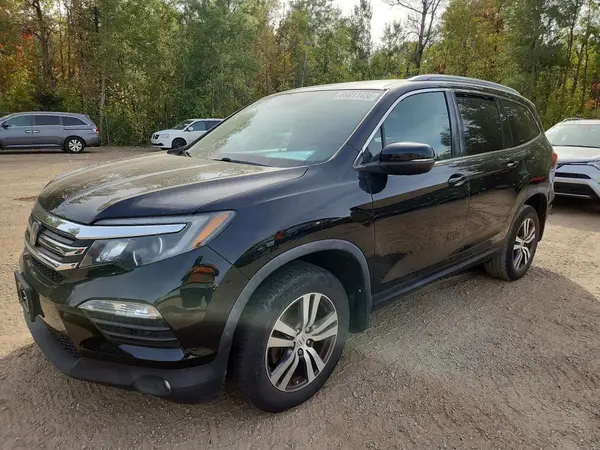 5FNYF6H86JB500312 — 2018 Honda Pilot, Град (Hail), фото до ремонта