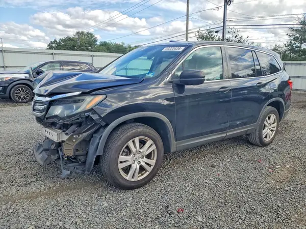 5FNYF6H14JB048931 — 2018 Honda Pilot, Передняя часть (Front End), фото до ремонта
