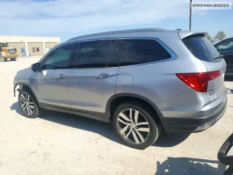 2018 Honda Pilot Elite VIN 5FNYF6H0XJB033325 фото 2