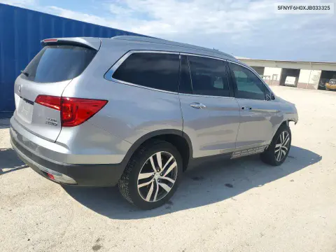 2018 Honda Pilot Elite VIN 5FNYF6H0XJB033325 фото 3