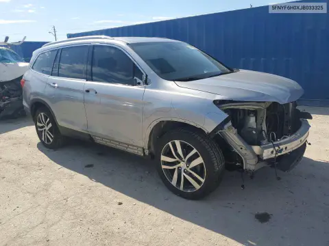 2018 Honda Pilot Elite VIN 5FNYF6H0XJB033325 фото 4