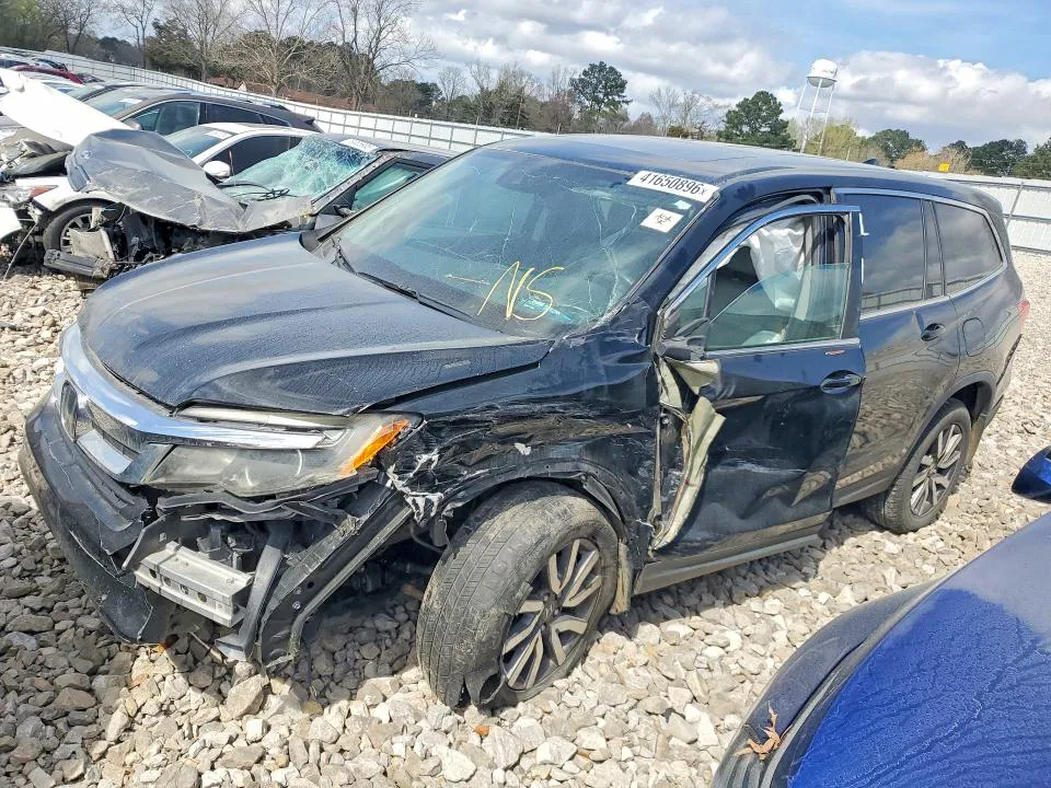 2019 HONDA PILOT VIN 5FNYF5H44KB017040 фото 1