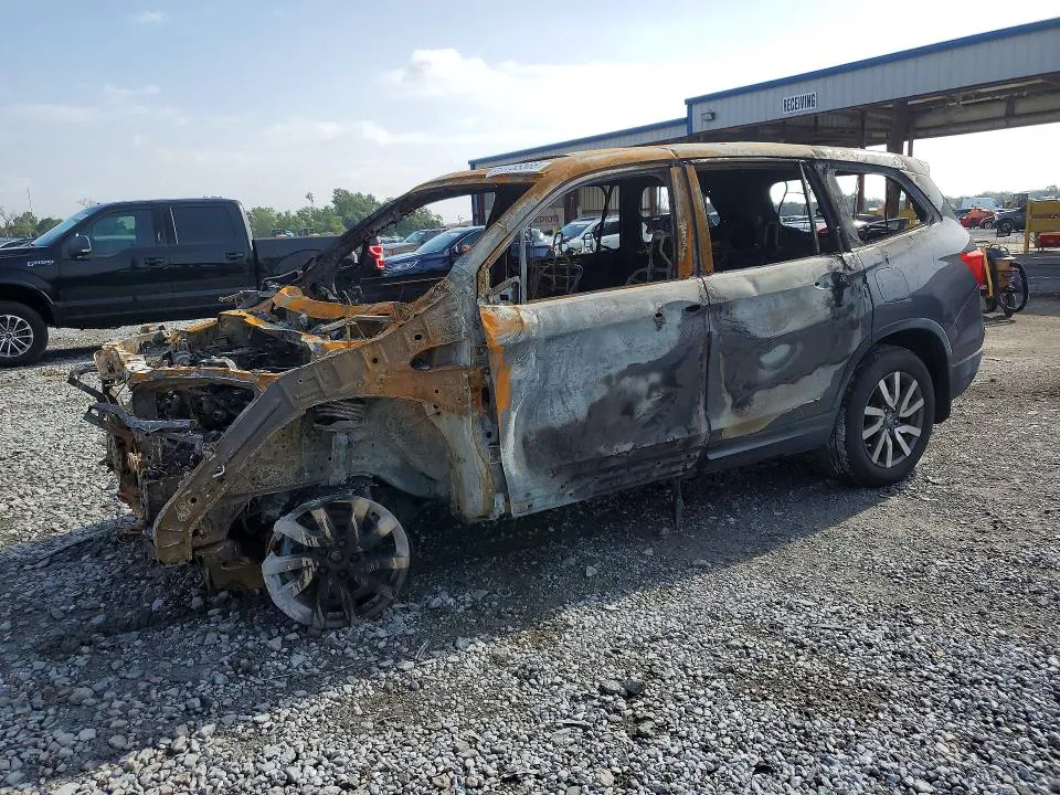 2019 HONDA PILOT VIN 5FNYF6H59KB062831 фото 1
