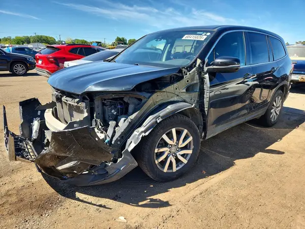 5FNYF6H41KB066055 — 2019 Honda Pilot, Передняя часть (Front End), фото до ремонта