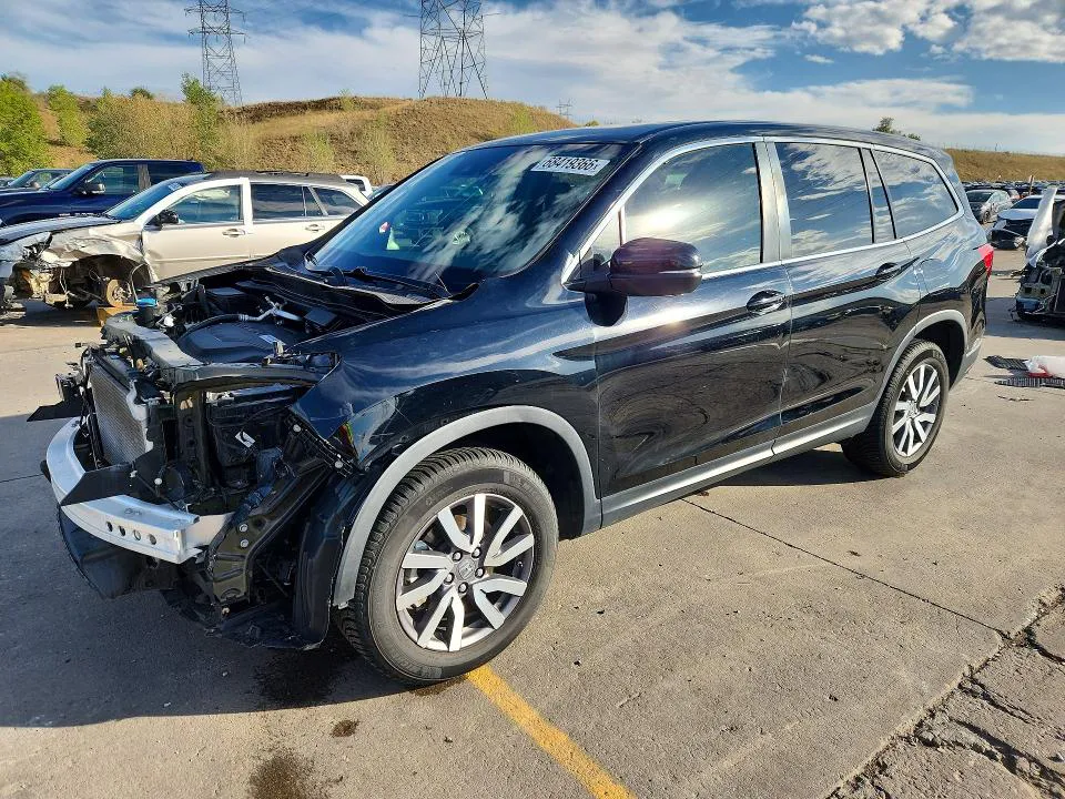 2019 HONDA PILOT VIN 5FNYF6H55KB014128 фото 1
