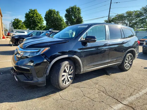 5FNYF6H33KB068137 — 2019 Honda Pilot, Передняя часть (Front End), фото до ремонта