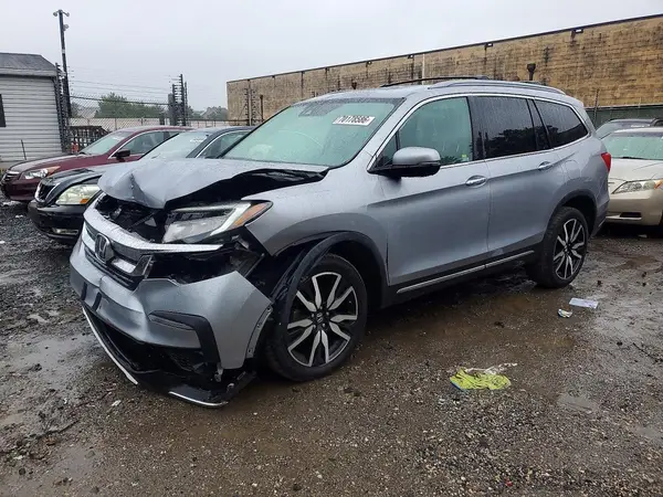 5FNYF6H01KB043145 — 2019 Honda Pilot, Передняя часть (Front End), фото до ремонта