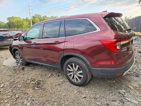 2020 HONDA PILOT VIN 5FNYF6H57LB019638 фото 2