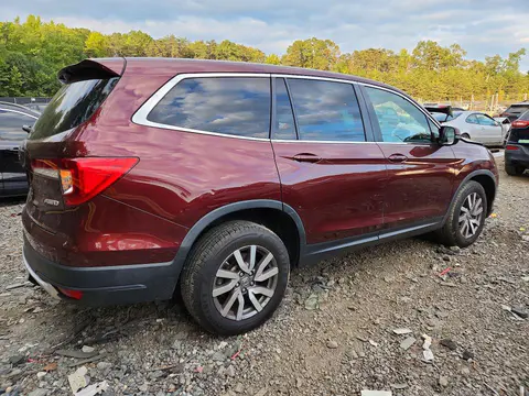 2020 HONDA PILOT VIN 5FNYF6H57LB019638 фото 3