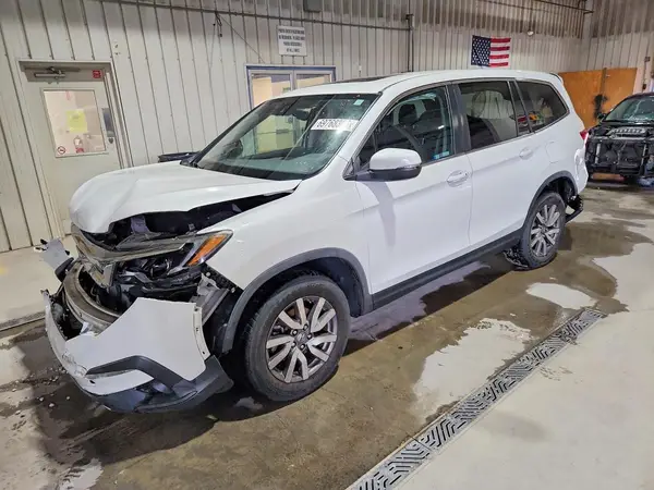 5FNYF6H58LB031586 — 2020 Honda Pilot, Передняя часть (Front End), фото до ремонта