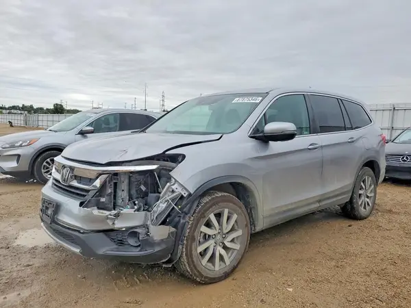 5FNYF6H5XMB036158 — 2021 Honda Pilot, Передняя часть (Front End), фото до ремонта