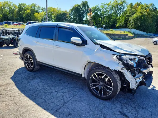 5FNYF6H51MB051552 — 2021 Honda Pilot, фото 4 с аукциона Copart, Передняя часть