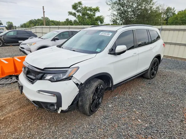 5FNYF6H21MB010442 — 2021 Honda Pilot, Передняя часть (Front End), фото до ремонта