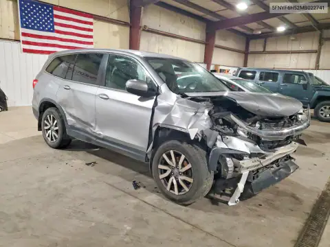 5FNYF6H52MB022741 — 2021 Honda Pilot, фото 4 с аукциона Copart, Повреждения со всех сторон