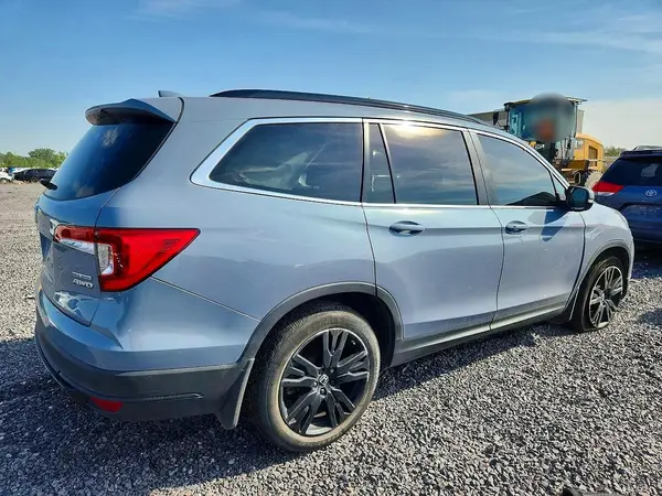 5FNYF6H21NB057391 — 2022 Honda Pilot, фото 3 с аукциона Copart, Боковая часть