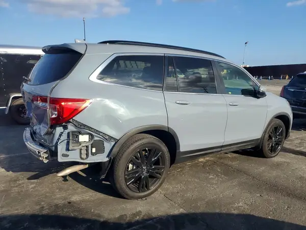 5FNYF5H21NB035305 — 2022 Honda Pilot, фото 3 с аукциона Copart, Задняя часть