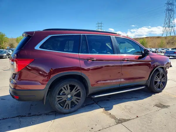 5FNYF6H2XNB031503 — 2022 Honda Pilot, фото 3 с аукциона Copart, Передняя часть