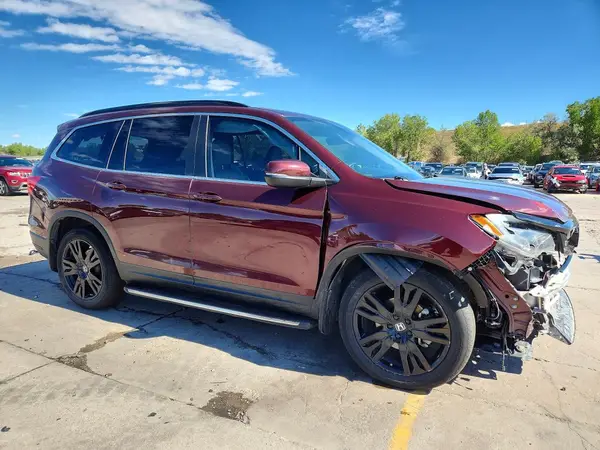 5FNYF6H2XNB031503 — 2022 Honda Pilot, фото 4 с аукциона Copart, Передняя часть