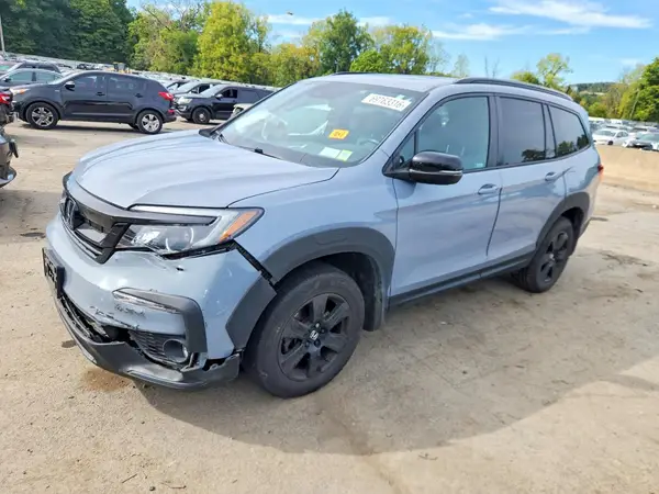 5FNYF6H88NB093700 — 2022 Honda Pilot, Передняя часть (Front End), фото до ремонта
