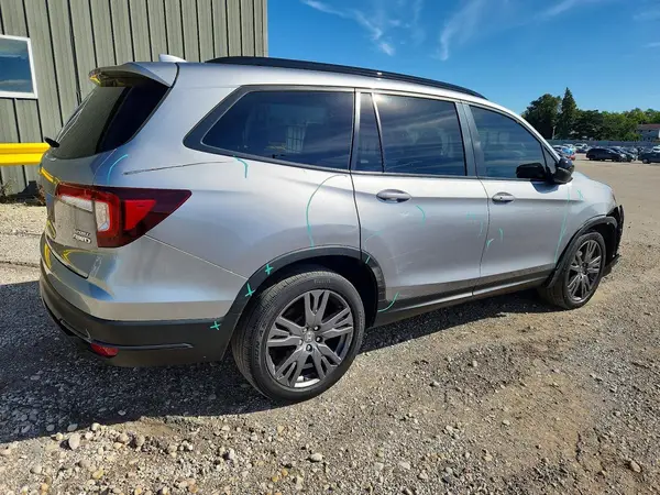 5FNYF6H38NB080255 — 2022 Honda Pilot, фото 3 с аукциона Copart, Передняя часть