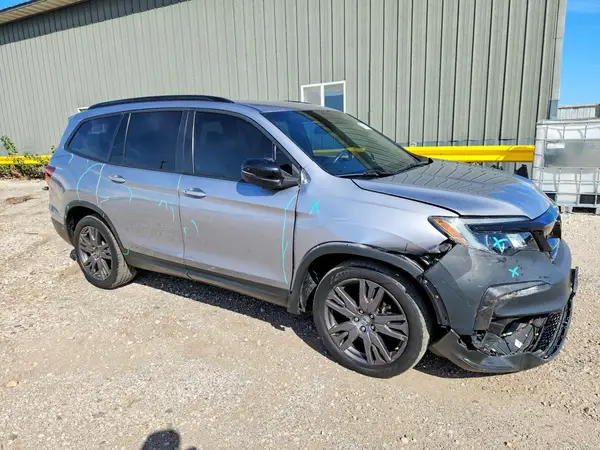 5FNYF6H38NB080255 — 2022 Honda Pilot, фото 4 с аукциона Copart, Передняя часть