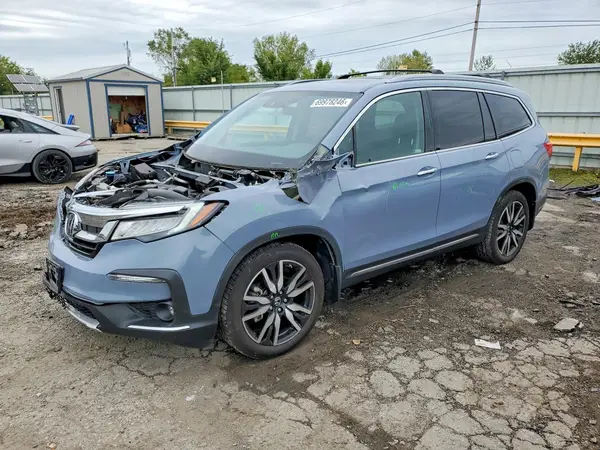 5FNYF6H68NB055415 — 2022 Honda Pilot, Передняя часть (Front End), фото до ремонта