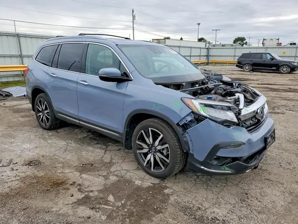 5FNYF6H68NB055415 — 2022 Honda Pilot, фото 4 с аукциона Copart, Передняя часть